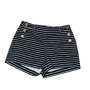 J. Crew Women 3" Nautical Shorts Size 0 Navy